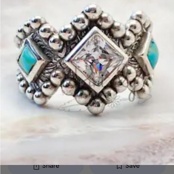 LADIES WESTERN/AZTEC RING - Picture 8 of 9
